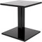Plymor Black Acrylic Square Barbell Pedestal Display Riser 4.5 inches (Height) x 4 inches (Width) x 4 inches (Depth) (1/4 inches thick)
